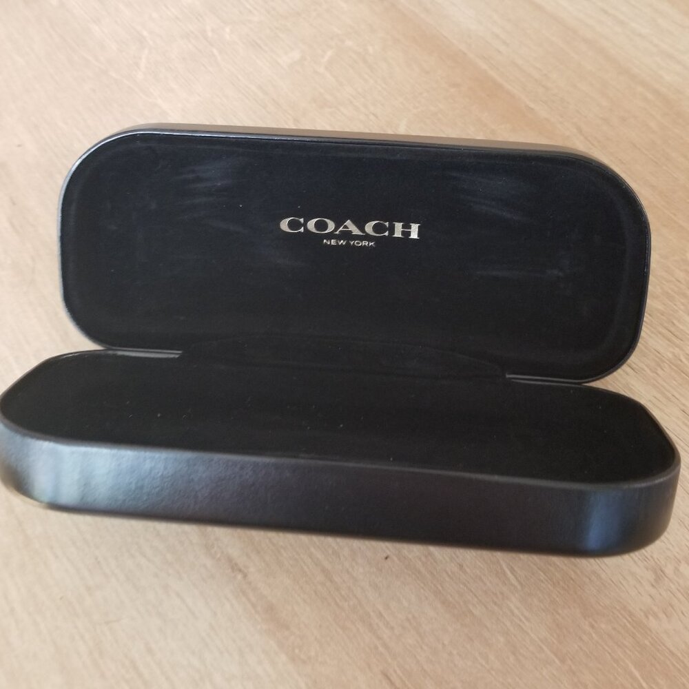 Coach Hard Glasses Case Black